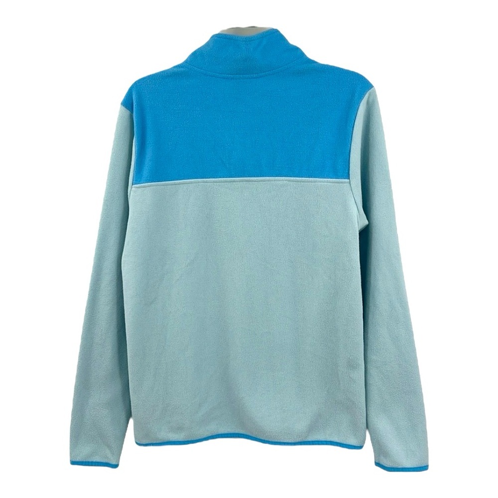 The North Face Fleece 1/4 Snap Blue Pullover Top Youth/Junior SZ 16 - Picture 4 of 9